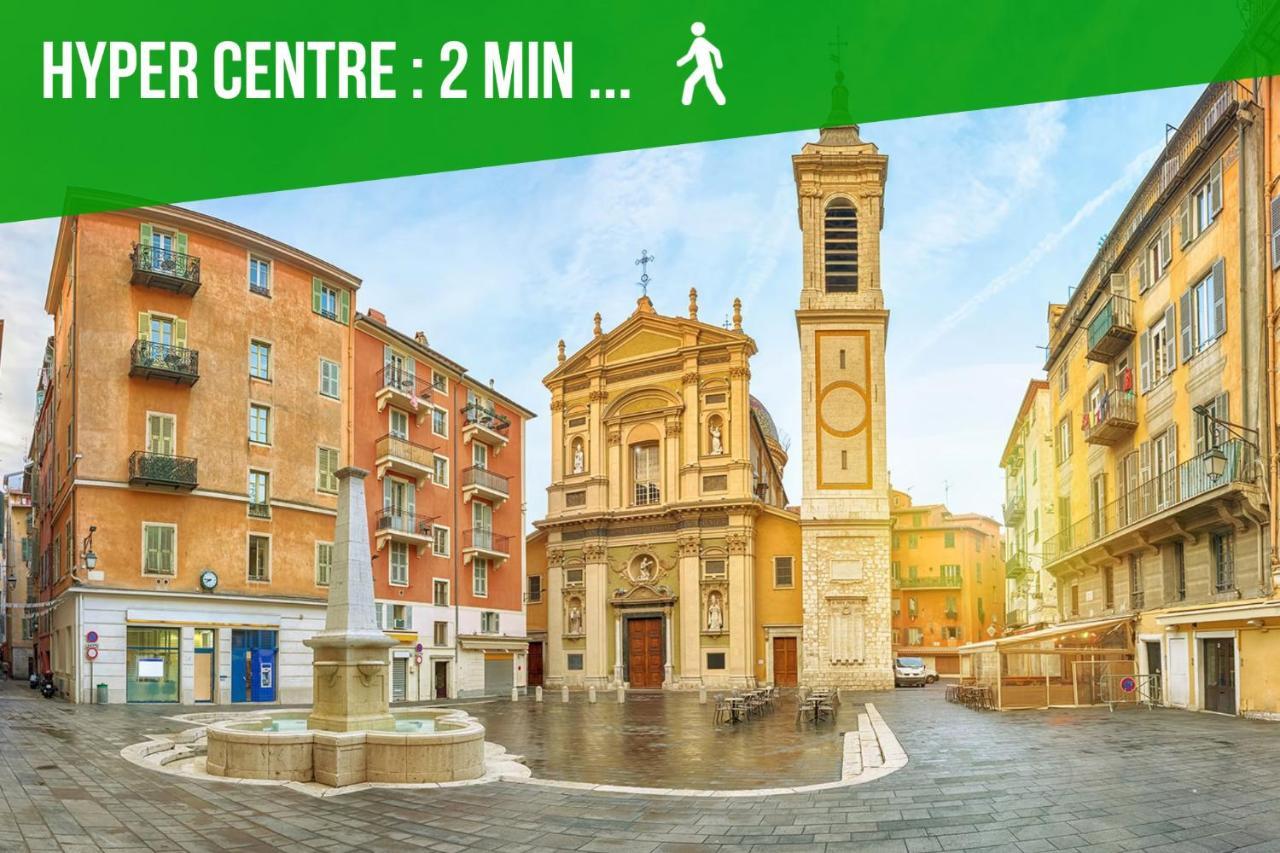 Duplex Le Gesu - Heart Of Old Town - Modern - Wifi - Clim Apartment Nice Ngoại thất bức ảnh